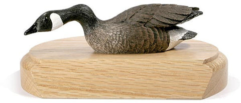 Canada Goose with Forward Stretched Neck on a Base